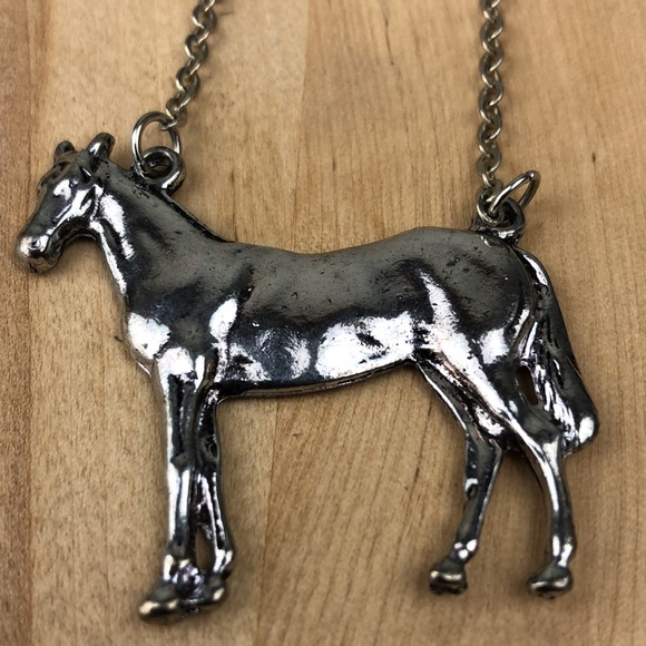 Unique Horse necklace, 30” - Picture 5 of 9